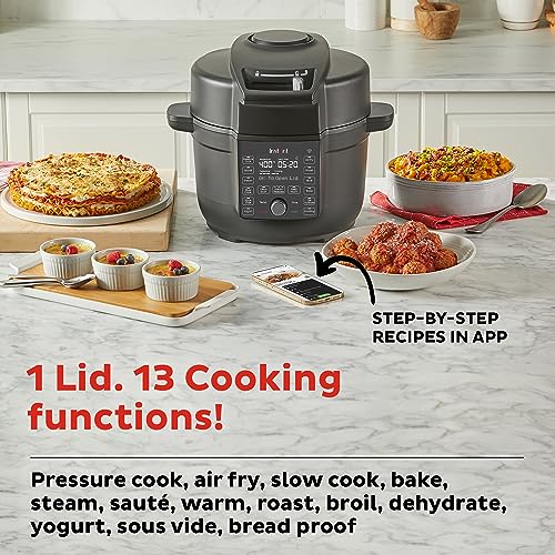 Instant Pot 6.5 Quart Duo Crisp Ultimate Lid with WIFI, 13-in-1 Air Fryer and Pressure Cooker Combo の商品画像 2
