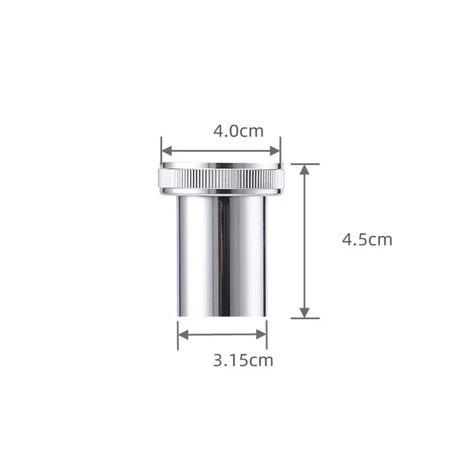 Juego de desagüe for sifón de Lavabo, Filtro for Lavabo, Manguera, tapón, extensión, Tubos de sifón, Adaptador de conexión for Lavabo, Accesorios for baño(20cm)