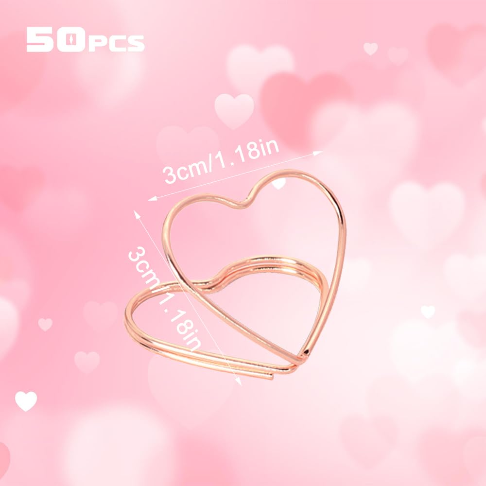 100 Segnaposto Floreali In Filo Metallico - Forme Cuore E Rotondo, Per Matrimoni E Feste, Oro - Foto 10