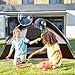 Camping Tent 2 Person, Waterproof Windproof Tent with Rainfly Easy Set up Portable Dome Tents for Camping