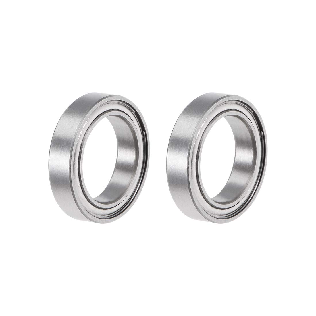 Sourcing Map F6701zz Roulements à Billes à Flasque 12x18x4mm - Lot De 4