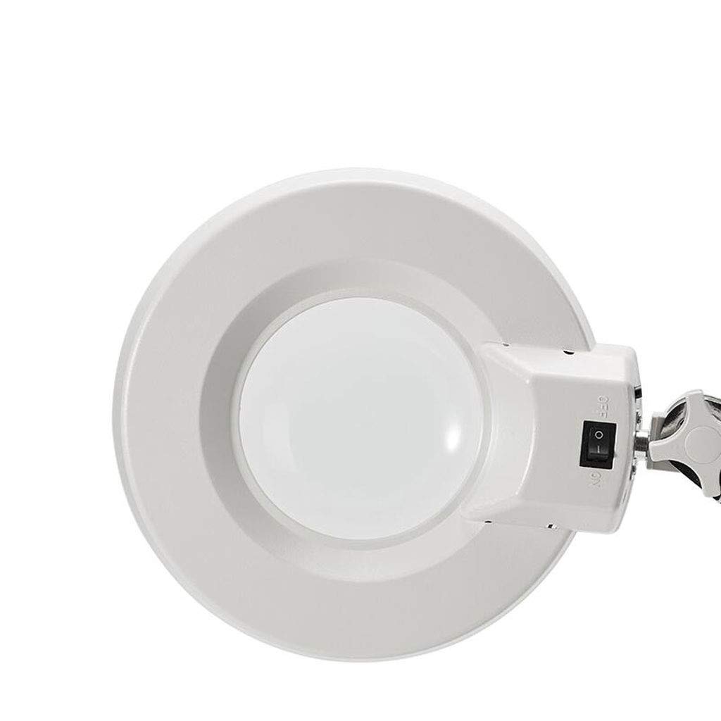 Lente d'Ingrandimento Grande Obiettivo Zoom 5X 10x Nuova Lente d'Ingrandimento Portatile Leggera da 80 mm, Lente per Leggere Hobby Giornali Mappe Monete Artigianato a Maglia