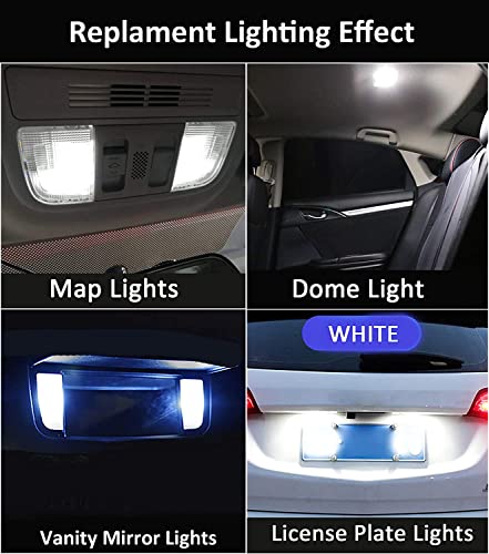 Kit interior de luces LED para Toyota Highlander 15 piezas miniatura 5