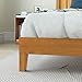 Zinus Alexis Deluxe Wood Platform Bed Frame with Headboard, Wood Slat Support, No Box Spring Needed, Easy Assembly, Rustic Pine, Queen