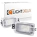 LIGHTDELUX Ricambio per 2 luci a LED per abitacolo PLUG & PLAY Xenon bianco senza messaggio di errore, compatibile con Volvo S60 II S80 II V40 Hatchback V60 I XC40 XC60 I XC90 II V-032503