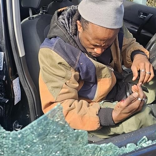 "Before I knew it, I saw him holding a makeshift bat"