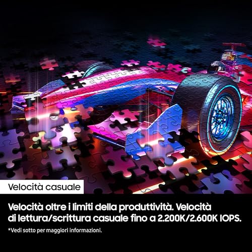 Memorie MZ-VAP4T0BW 9100 PRO SSD Interno da 4TB, PCIe 5.0 x4, NVMe 2.0, SSD Progettato per Professionisti e Gamer, Compatibile con PC e Playstation 5 - Hdd - Immagine 2