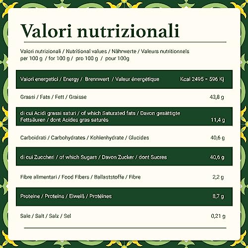 Knusprige Pistaziencreme | Sizilianischer Pistazie | Italienische Gourmet Spezialitäten | 200g