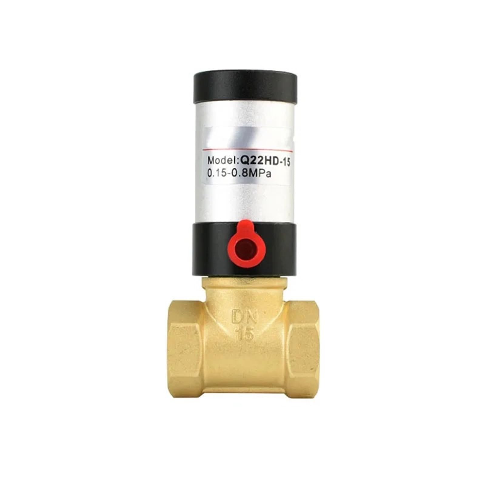 Vanne pneumatique Q22HD-25 G1 électrique en laiton pour stopper les fuites d'air