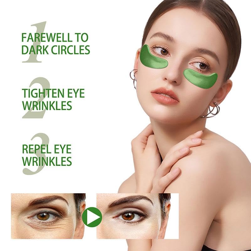 GlowGaze Gold-Infused Under Eye & Multi Area Mask, Reduces Puffiness and dark circles, Smoothens Fine Lines, Brightens Skin - Image 4