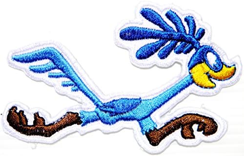 Nostalgic PLYMOUTH Road Runner Roadrunner Beep Beep Classic Car racer Logo Sign Racing Patch Iron on Applique Embroidered T shirt Jacket Gift BY SURAPAN