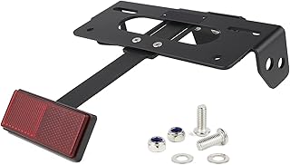 Fit for Honda Navi 2022 2023 2025 Motorcycle License Plate Frame Registration Bracket Rear Tail Tidy Fender Eliminator Kit(with Reflector)