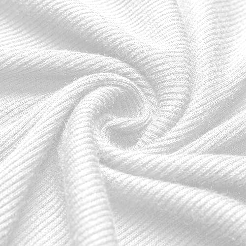 Glory Max 3-6 Pack Men 100% Cotton Ribbed Plain Tank Tops Wife Beater A-Shirts Undershirts4