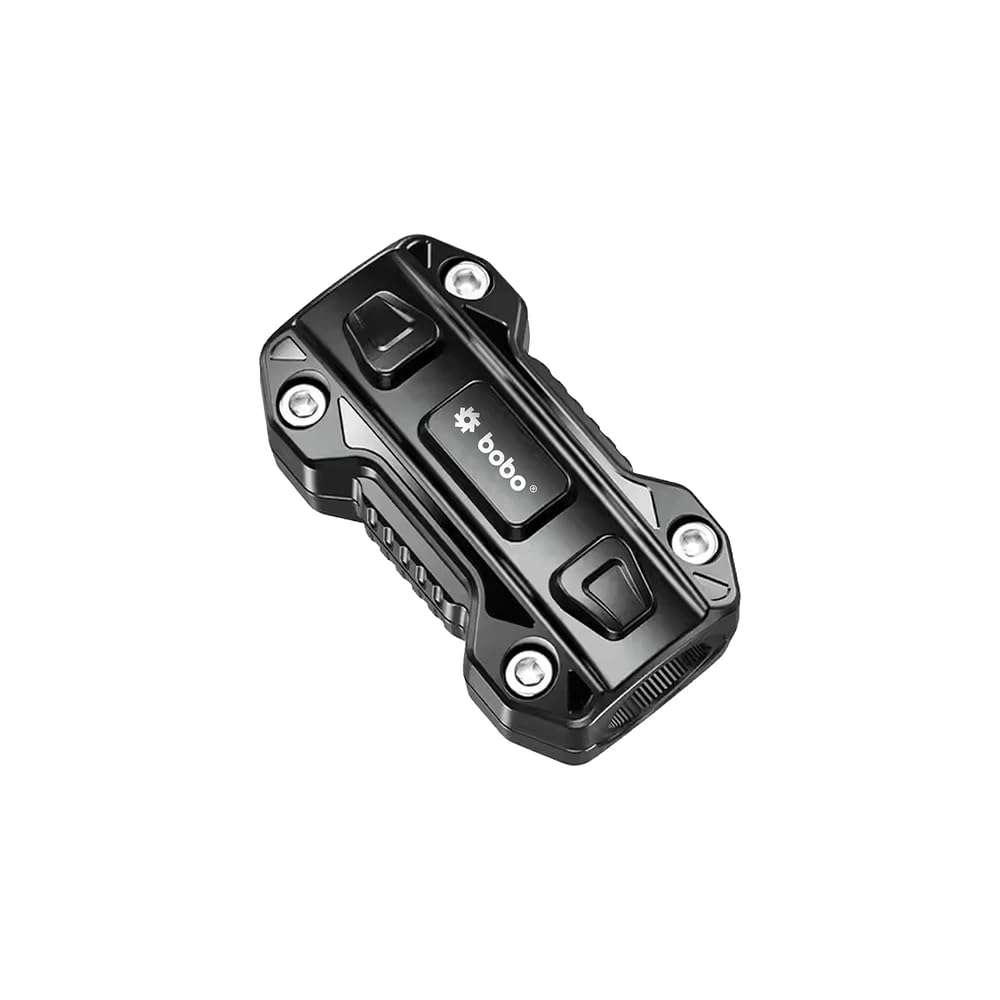 BOBO BP1 Motorcycle Bike Frame Protector, Black, with 22mm and 25mm Soft Rubber Pads-image-3