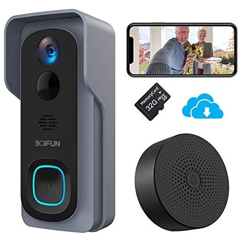 BOIFUN Wireless Video Doorbell Cover
