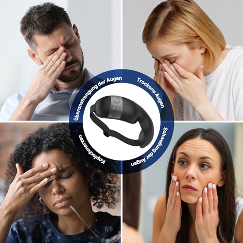 Augenmassagegerät HuBDIC HubiCare Eye Massager mit Wärme
