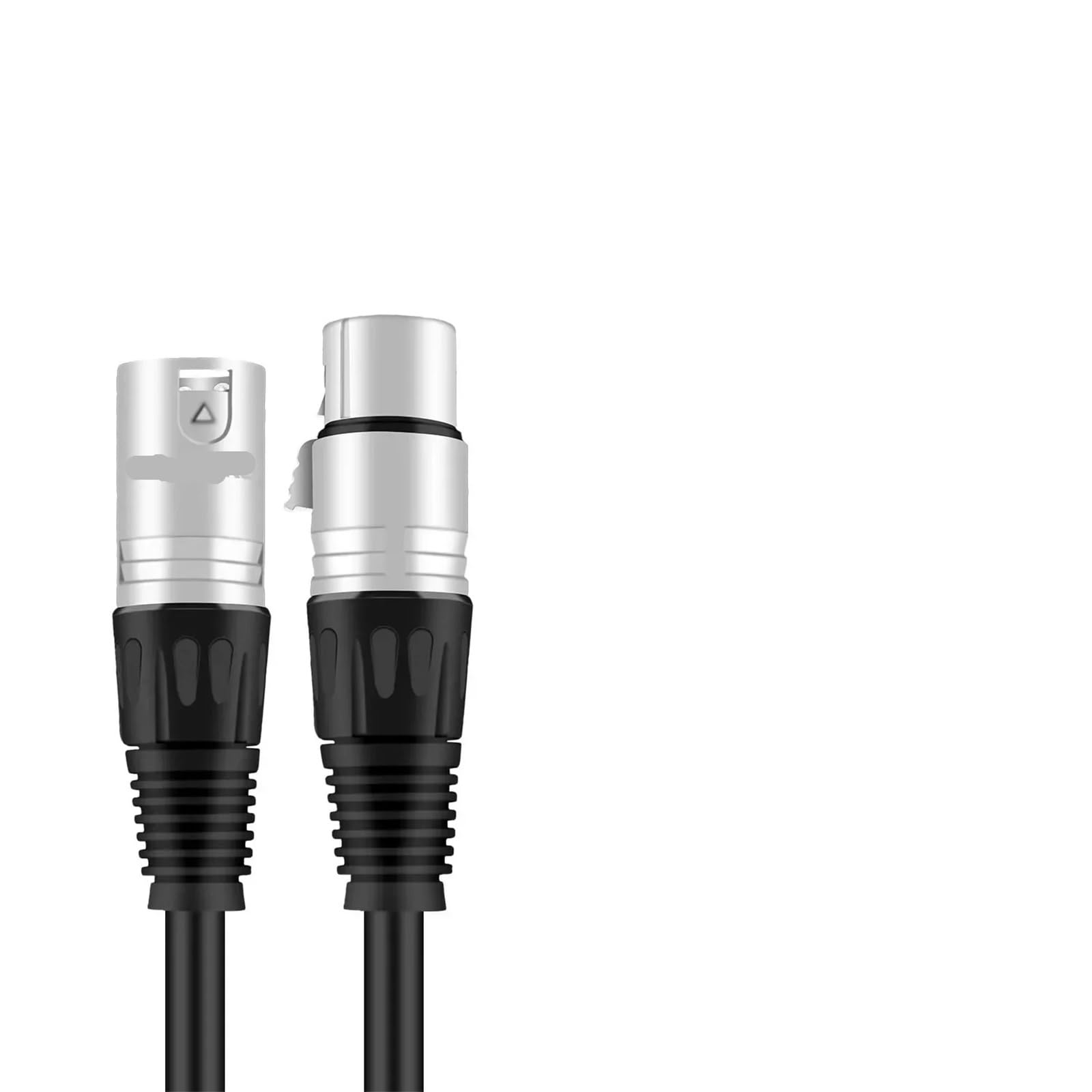 Zbalansowany kabel mikrofonowy XLR męsko-żeński, 3-pinowy kabel XLR do mikrofonu, sceny, elastyczny DJ Pro, redukcja szumów (fioletowy, 3 metry)