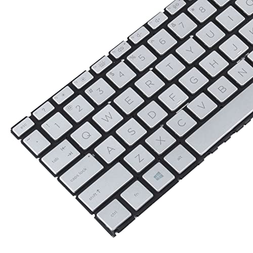 Clavier HP Envy X360 15-Ed argent rétroéclairé RVB US - 4