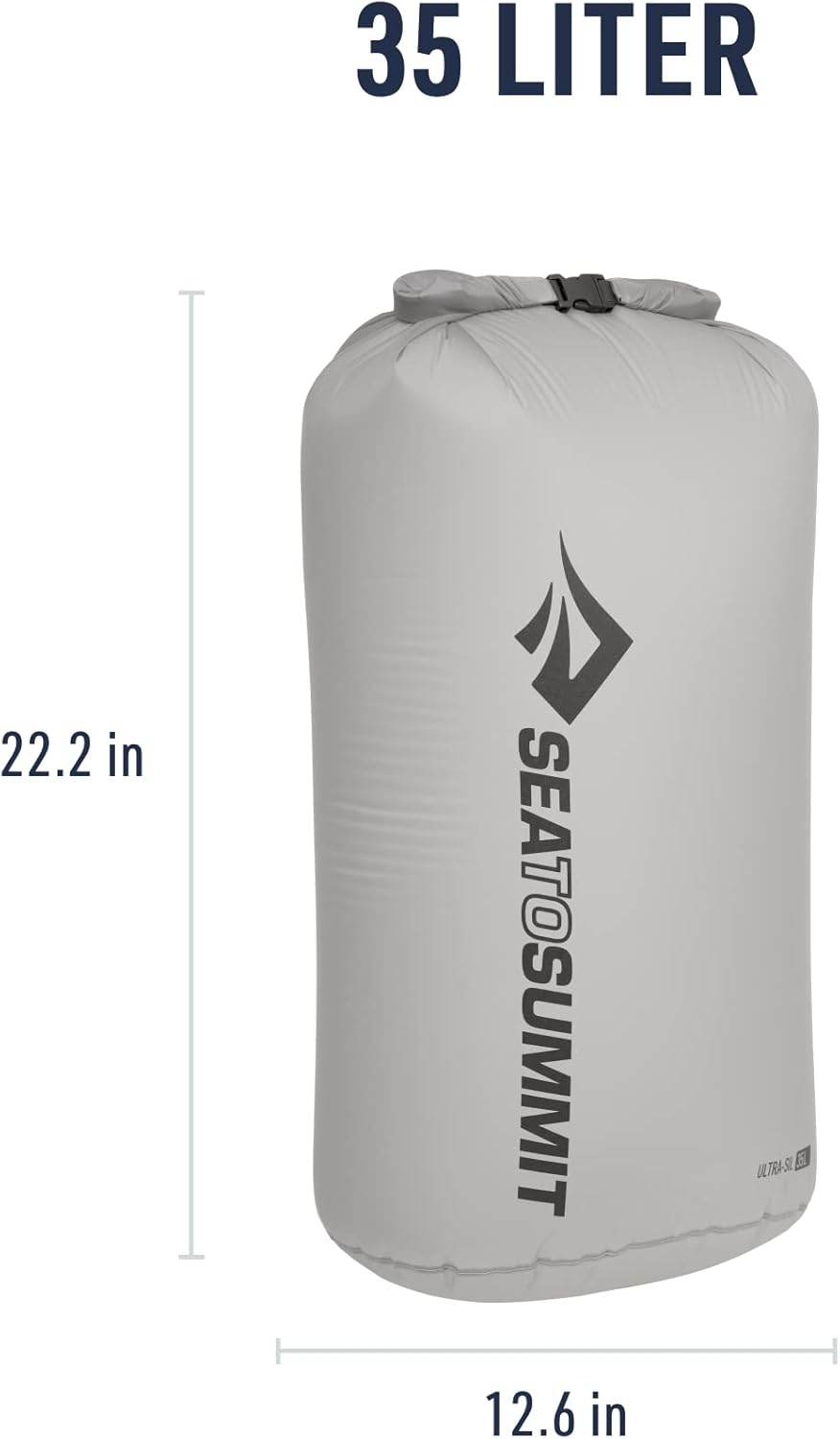 Sea to Summit Ultra-Sil Dry Bag, Ultralight Waterproof Dry Storage