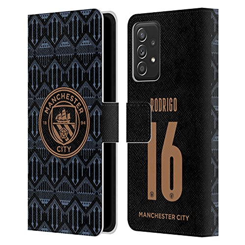 Étui Rodrigo Man City Galaxy A52 housse portefeuille Manchester City en cuir