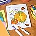 Fun Express - Prism Pumpkin Stickers for Halloween - Stationery - Stickers - Roll - Halloween - 1 Piece