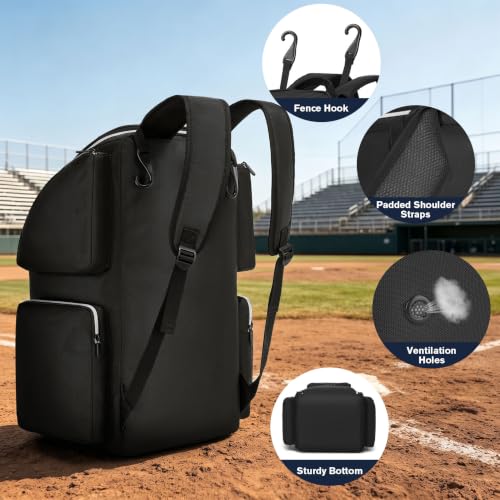 Football Backpack with Shoe Compartment