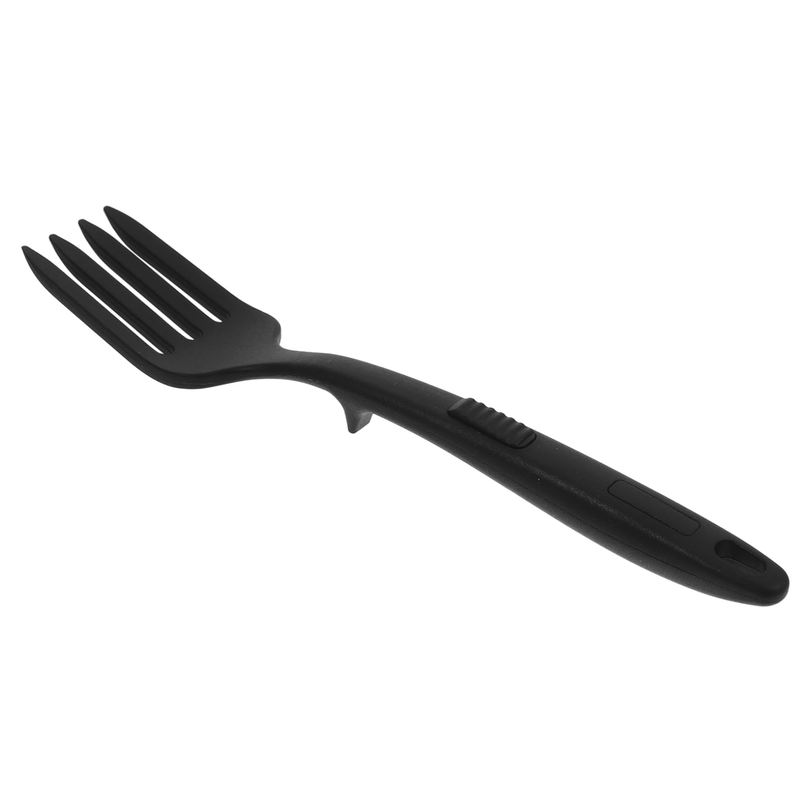 Cabilock Cooking Fork Heat Resistant Nonstick Silicone Household Fork Accessory For Mixing Ingredients Mashing Food And Whisking Eggs