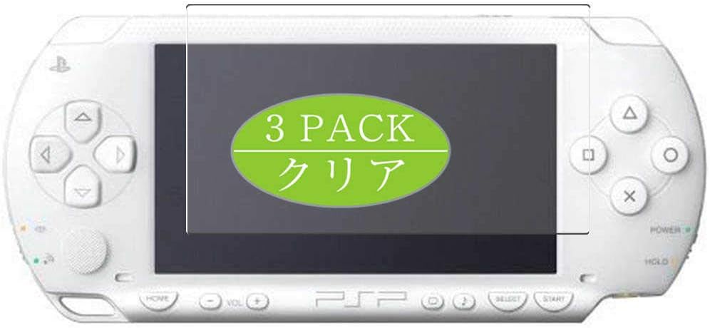 Synvy [3 Pack] Screen Protector, Compatible with SONY PSP 2000 PSP2000 TPU Film Protectors [Not Tempered Glass]