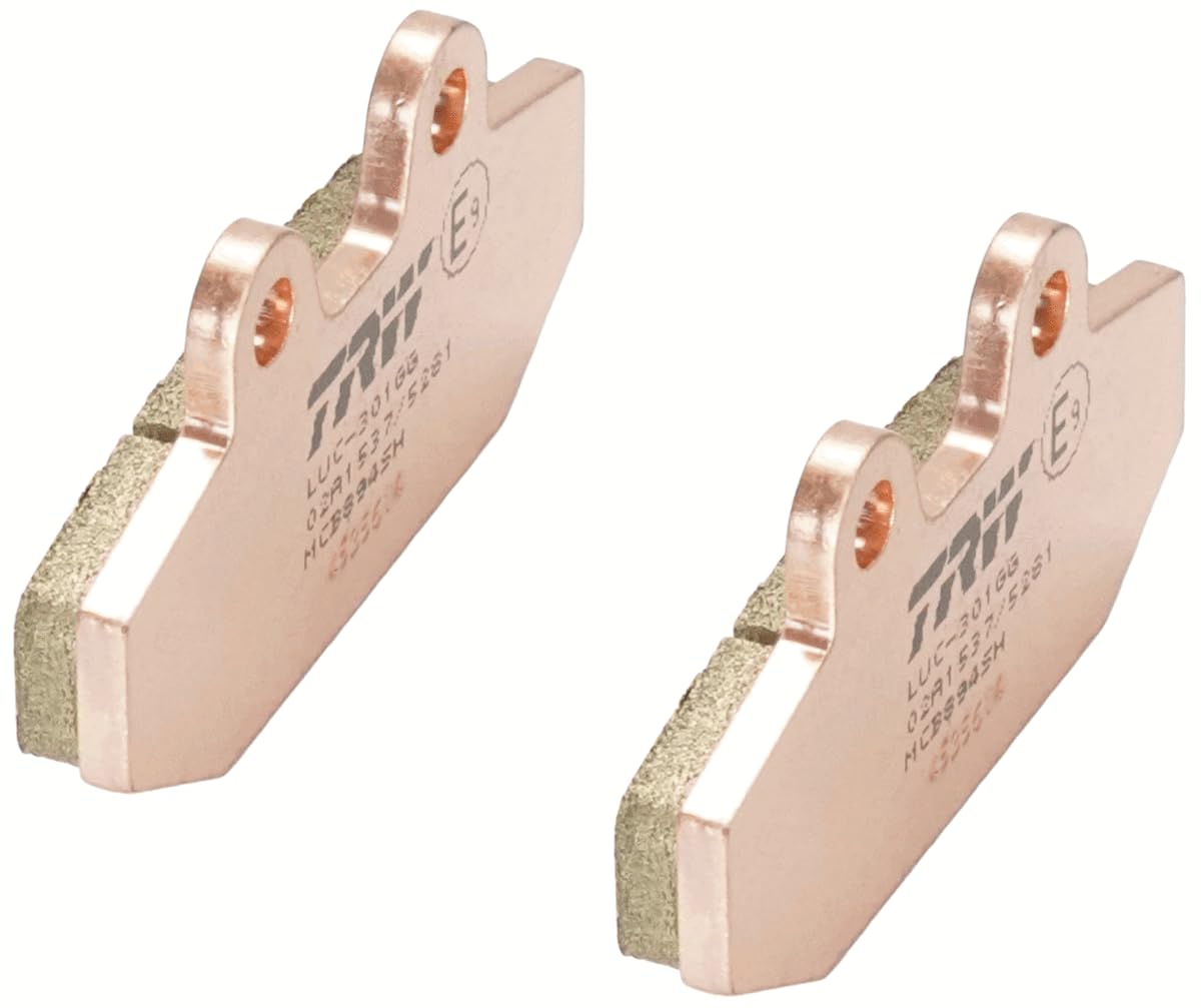 TRW MCB894SH Sinter Street Juego de Pastillas de Freno para Harley-Davidson FLSB 2018-9999 Eje trasero y otras motos