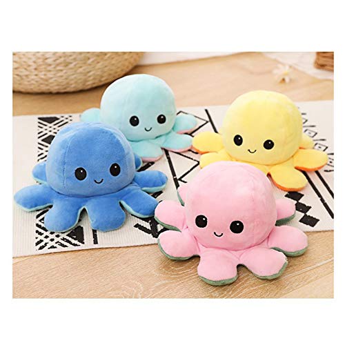 KKmoon Polvo de Pelúcia Reversível, Mostre seu humor