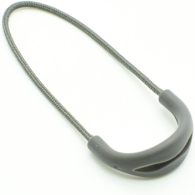 10pcs/Pack U Shape Color Zipper Pulls Fits/Zipper Fixer for Apparel Accessories (Gray)