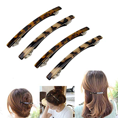 Donleeving 174 Luckycivia 4 Pack Hair Barrette cover