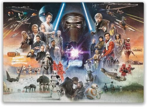 スターウォーズ 1000 ピース ジグソーパズル 木製 減圧 レジャー 萌えグッズ 誕生日 クリスマス プレゼント グッズ 大人 子供向けパズル 初心者向け ギフト