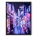 RipGrip Urban Willow - Art Posters, College Posters, Dorm Decorations, Cool Posters for Guys, Trippy Room Decor, Neon Posters, 12” x 16” (Seoul)