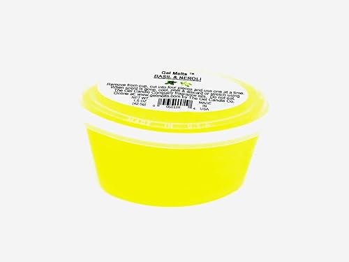 Miniatura 4 de 3 Pack Basil and Neroli Inspired by T. Ford Aroma Gel Melts™ Gel Wax for Warmers and Burners by The Gel Candle Company Peel, MELT and Enjoy