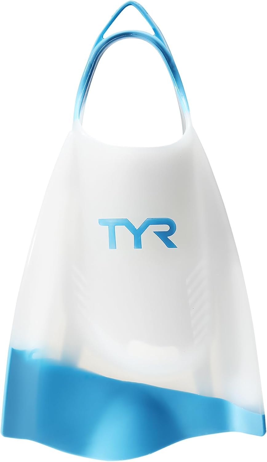 TYR Unisex-Adult Hydroblade Fins Transparent XL