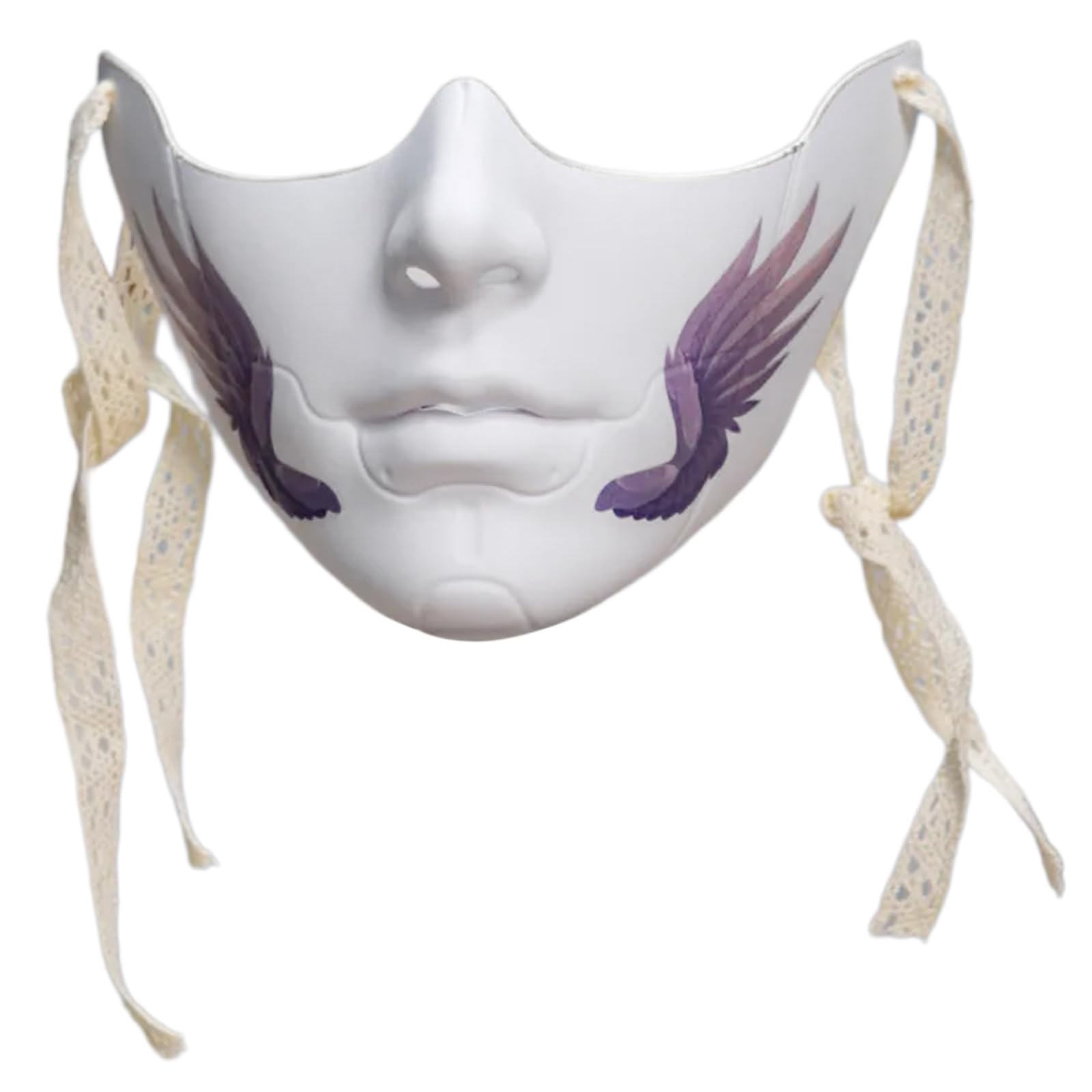 Maxtonser Unisex Masquerade Beauty Cosplay Mechanical Half for Carnivals Halloween Dress up Party