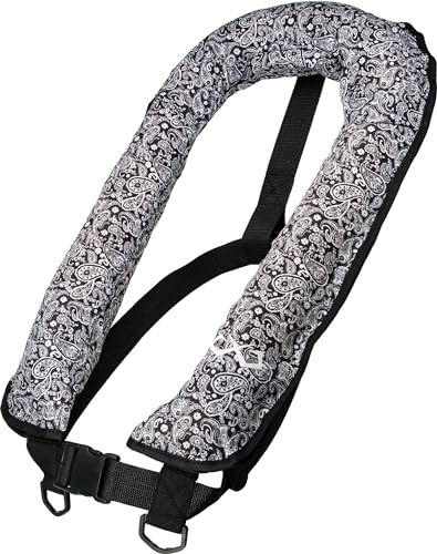 JES-BASARO (ジェスバサロ) ライフジャケット 手動膨張式 肩掛け ベストタイプ 救命胴衣 釣り メンズ レディース 浮力150N 日本国内メーカー B-Life-Jac-TYPE-J-MN/AT 日本語取り扱い説明書 国際安全基準CNAS認証品