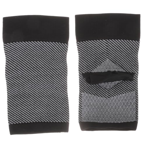 KOMBIUDA 1 Pair Wear Resistant Sports Ankle Braces Breathable Compression Sleeves for Running Plantar Support Comfortable Ankle Protection Ergonomic Design for Active