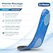 Dr. Plantar Massaging Gel Insoles for Men, Memory Foam, Arch Support & Acupressure Massage, Sizes 8-12, Trim to Fit