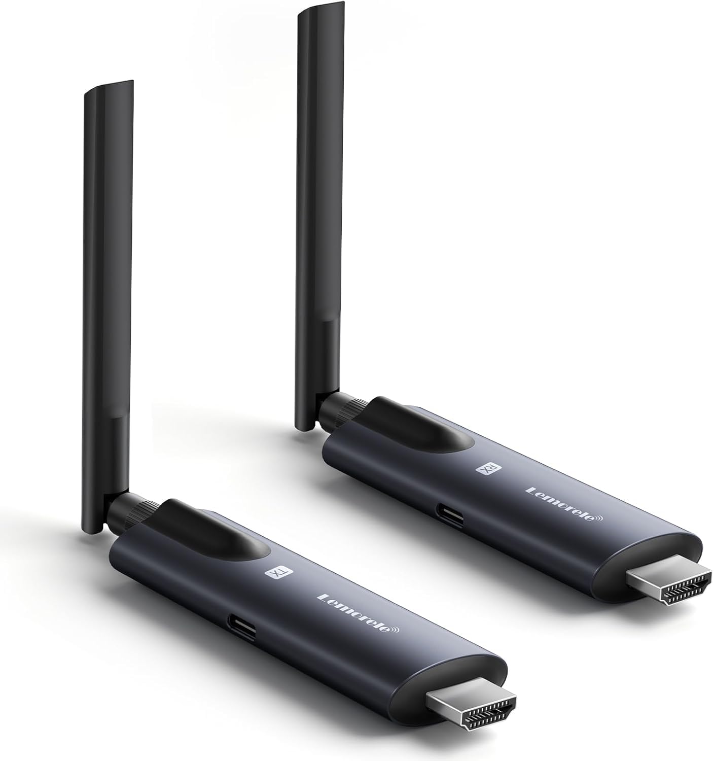 Émetteur et récepteur HDMI sans Fil Lemorele 1080P 1 TX pour 4 RX, Streaming vidéo pour PC, caméra, décodeur TV vers HDTV, Moniteur et projecteur
