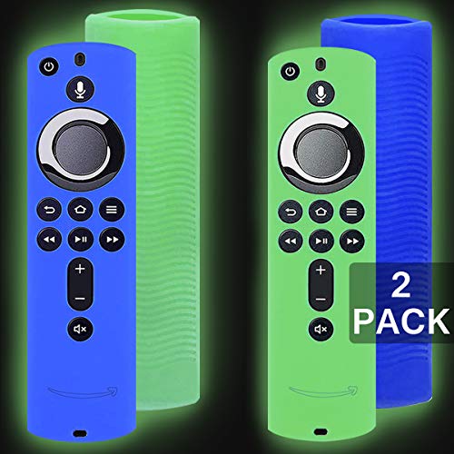 WERONE Silicone Cover/Case for Fire TV 4K/Fire TV (3rd Gen)/Compatible with All-New 2nd