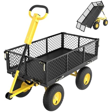 HOPERAN Heavy Duty Garden Cart Cover