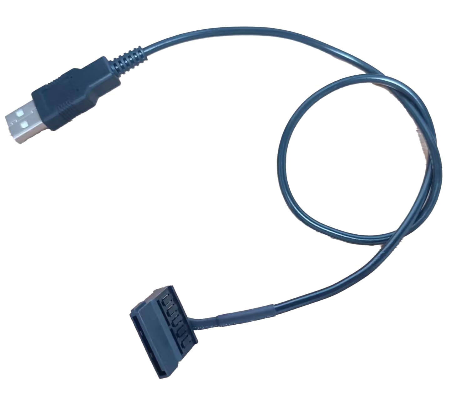 2-Pack USB to SATA Power Cable, 50cm 22AWG Tinned Copper Cord for 2.5'' SATA HDD/SSD, Power Supply via USB Port/Charger/Power Bank (No Data Transfer, 5V Only, Not for 3.5'' Devices)