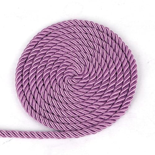 BEL AVENIR 6mm 16Yards Twisted Cord Rope Trim Craft Decorati...