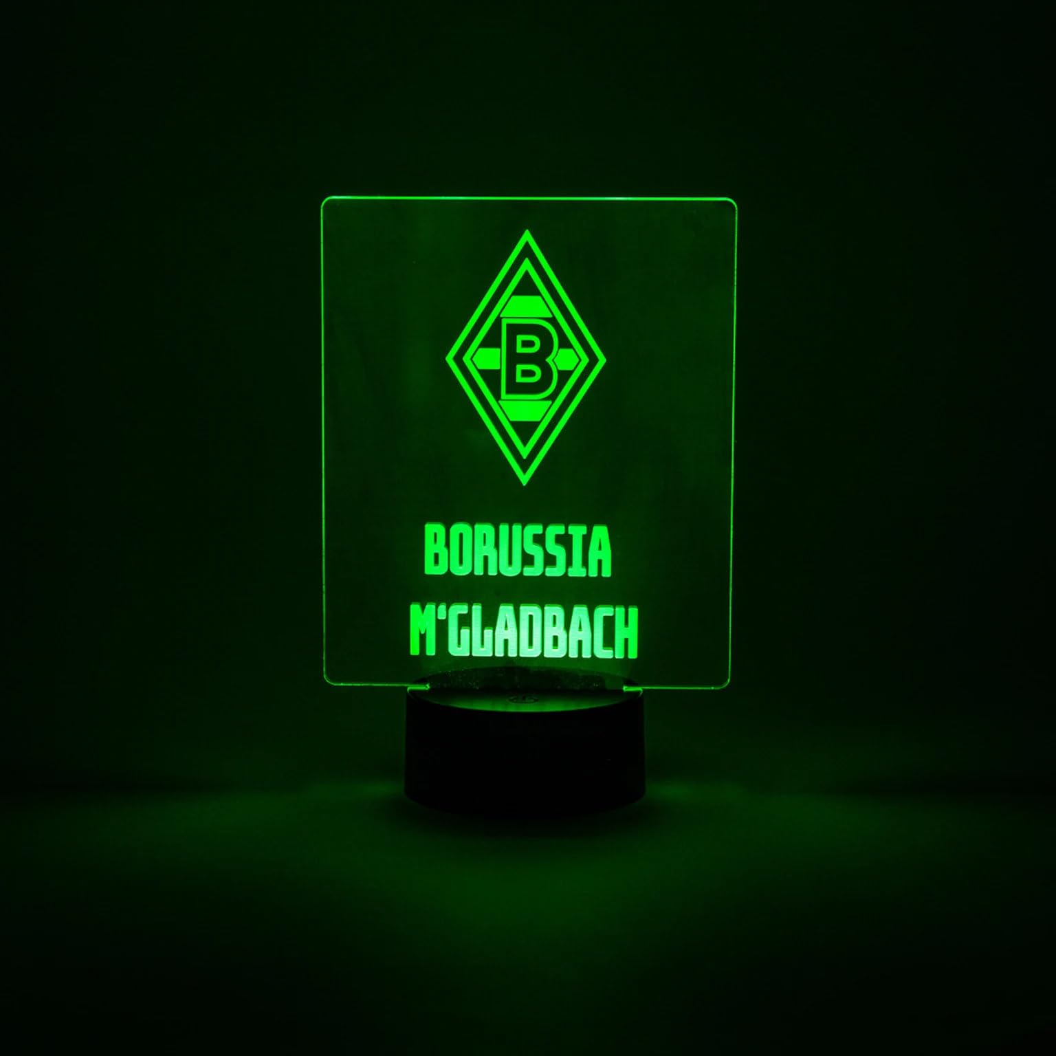 Borussia Mönchengladbach LED Lampe Licht Nachtlicht ** Emblem **