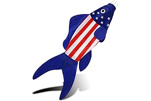 USA American Fish Wind Socks Patriotic Wind Socks for Outside