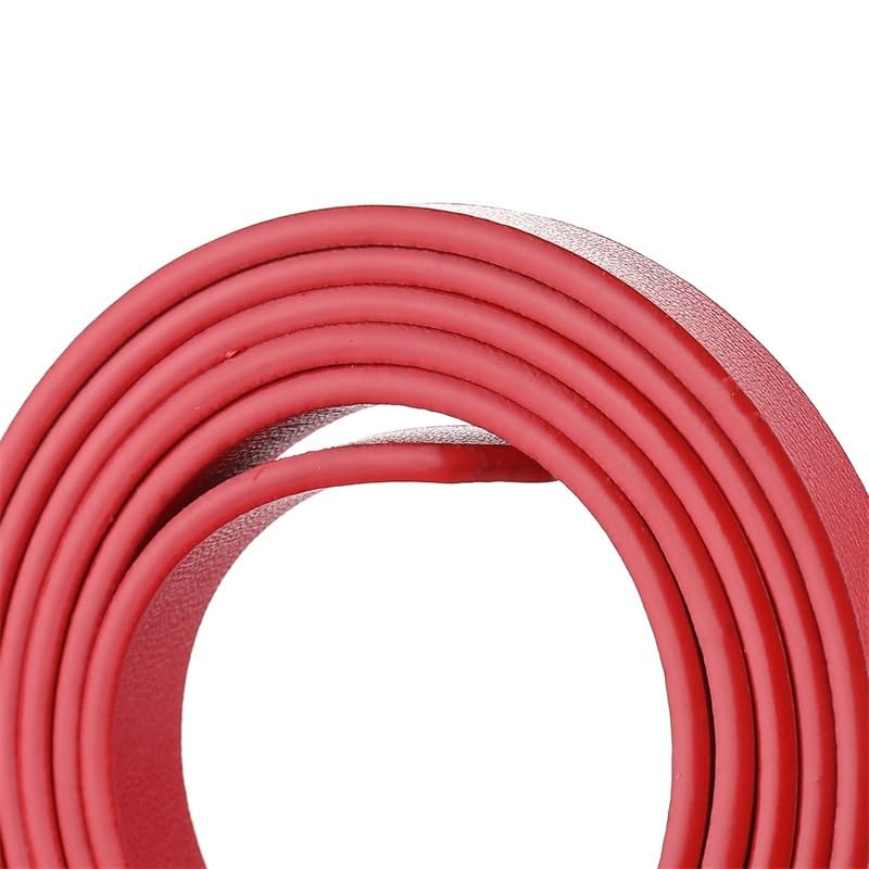 Thin Belt Women's Cowhide Decoration Skirt Shirt Waist Pin Buckle4