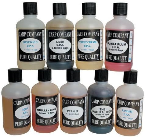 Carp Company E.P.A's Liquid Attractors - Carp Coarse Fishing Boilie Bait Making