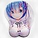 Produktbild Zenghh Boob Mauspad mit Handgelenkauflage 3D Mousepad Anime Mauspads Gaming Mousepad - Das Leben in einer anderen Welt From Zero, BUMU (Color : A)
